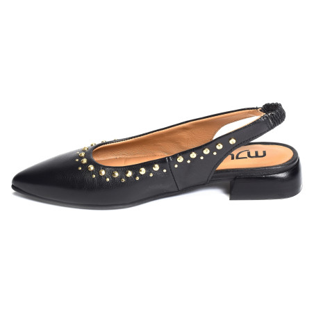 T98104 Noir, Slingback MJUS