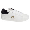 LCS COURT CLEAN PREMIUM Blanc Noir, Sneakers basses Le Coq Sportif