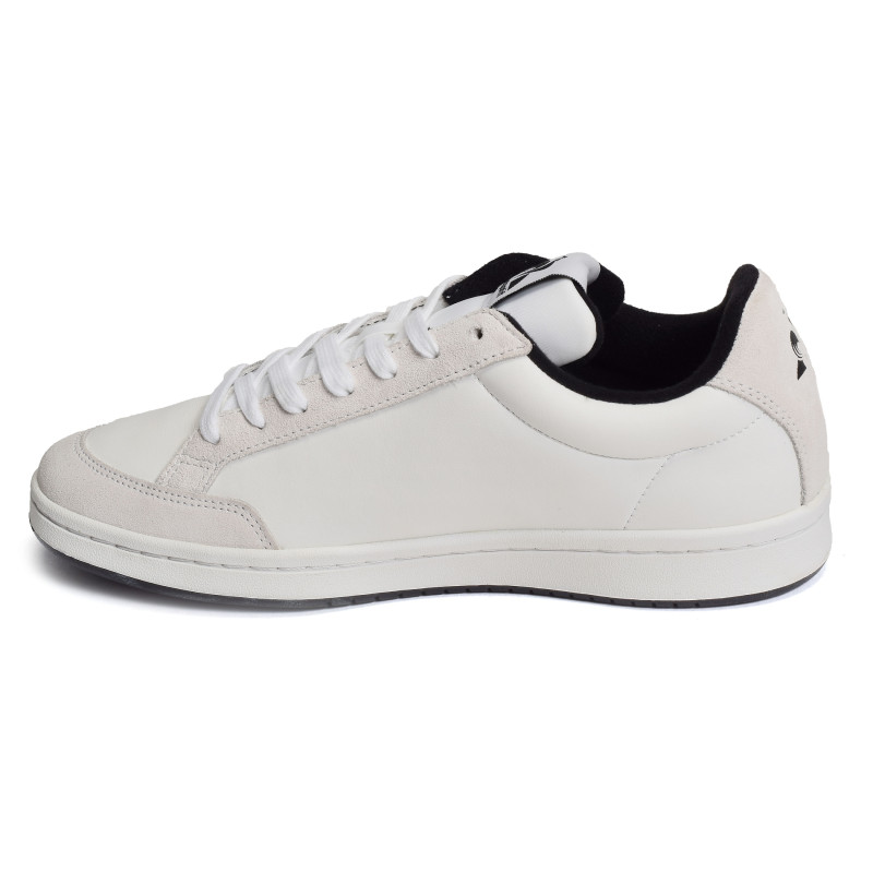 LCS COURT ROOSTER Blanc Noir, Sneakers basses Le Coq Sportif