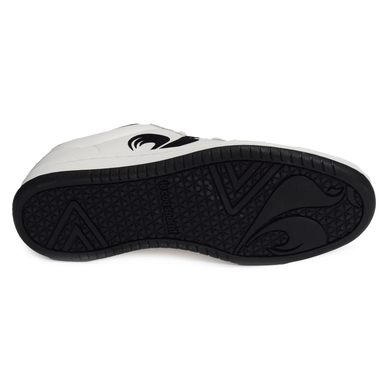 LCS COURT ROOSTER Blanc Noir, Sneakers basses Le Coq Sportif