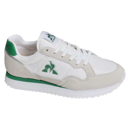 JET STAR Blanc Vert, Baskets running Le Coq Sportif