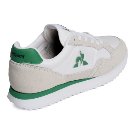 JET STAR Blanc Vert, Baskets running Le Coq Sportif