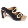 PALKE 24055 Noir, Mules Angel Alarcón