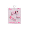 BARBIE Rose, Bijoux de chaussures Crocs