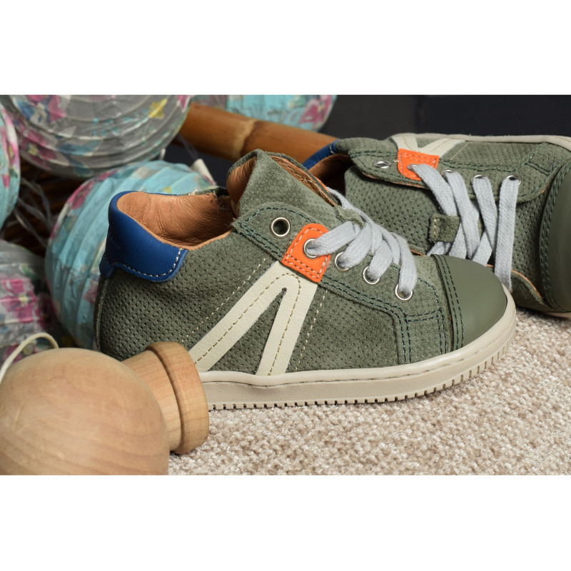 FERID Vert, Chaussures à Lacets Babybotte