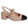 LUMIS Beige Noir, Slingback Unisa