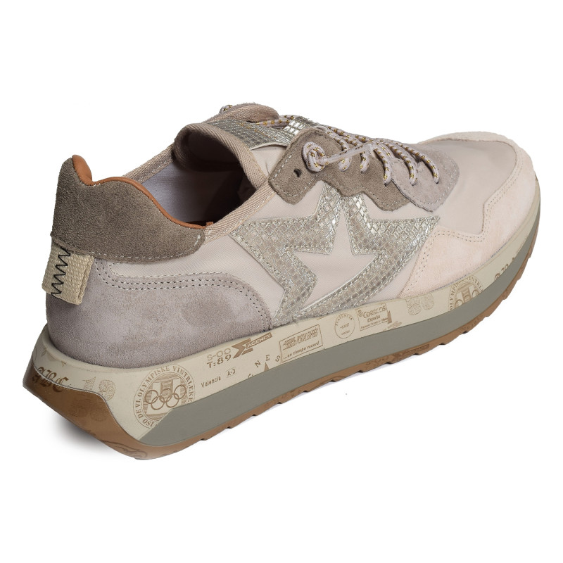 C1311 W Beige, Baskets running Cetti