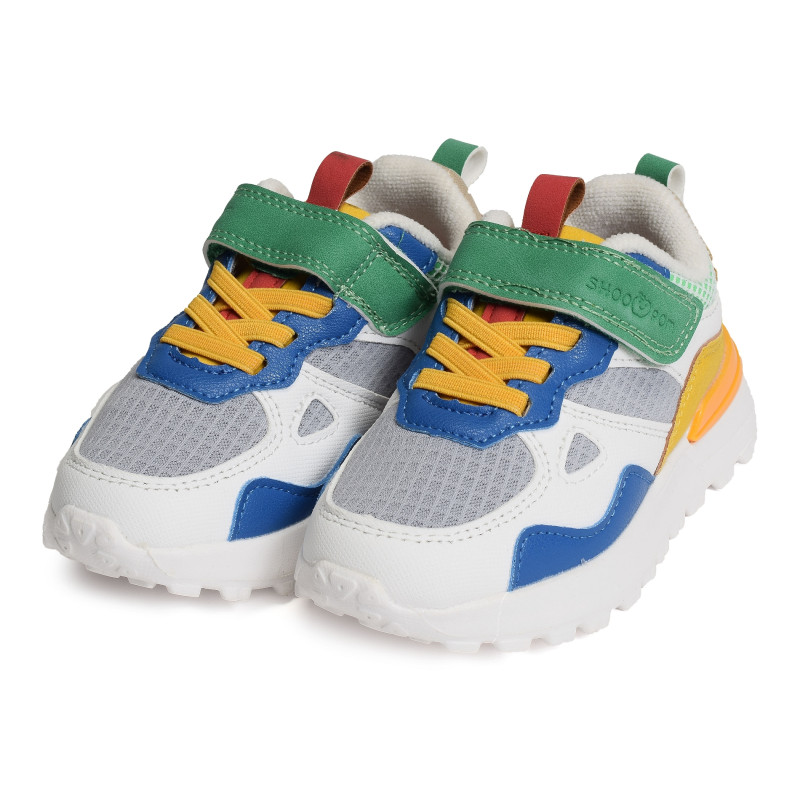 JOGGY SCRATCH BOY Multicolore, Baskets running Shoopom