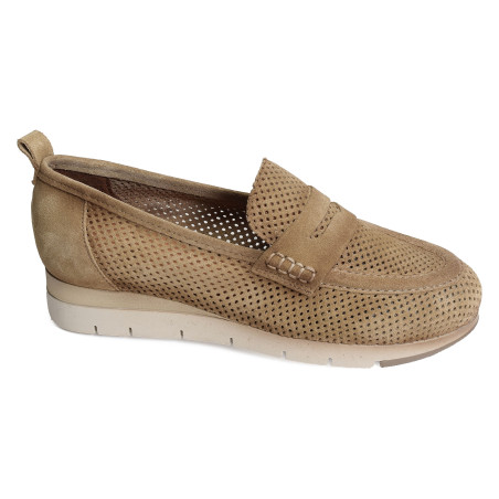 BACANTE Beige, Mocassins Folie's