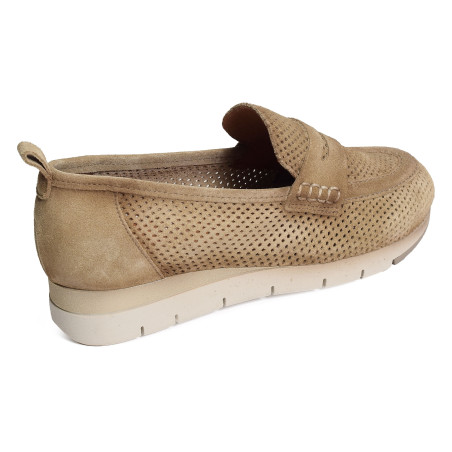 BACANTE Beige, Mocassins Folie's