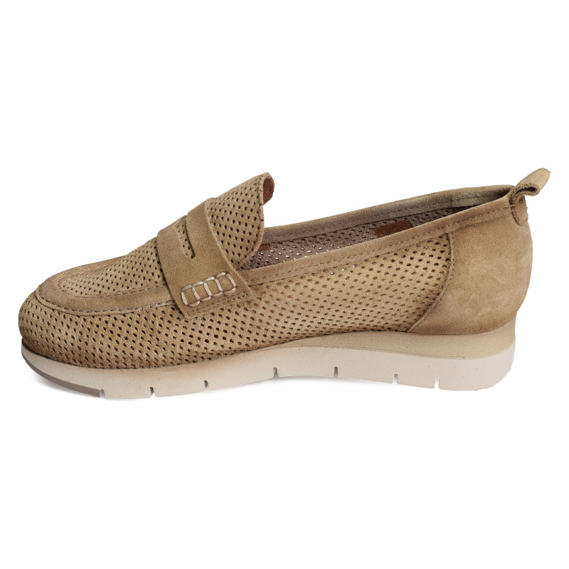 BACANTE Beige, Mocassins Folie's