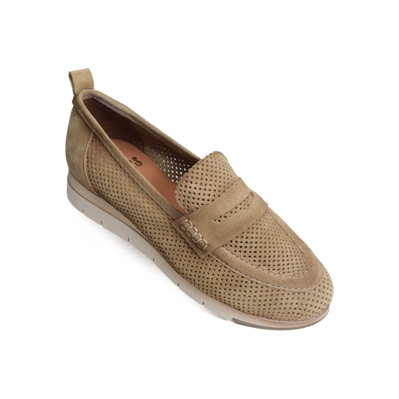 BACANTE Beige, Mocassins Folie's