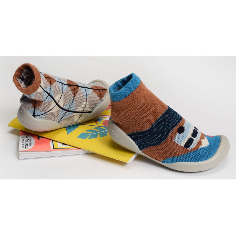 NOMAD Multicolore, Chaussons Chaussettes Collégien