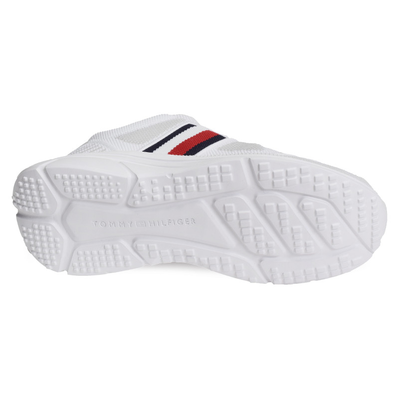 MODERN RUNNER KNIT EVO ESS 5245 Blanc, Baskets running Tommy Hilfiger