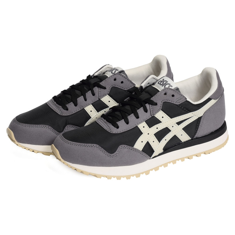 TIGER RUNNER Noir Gris, Baskets running Asics