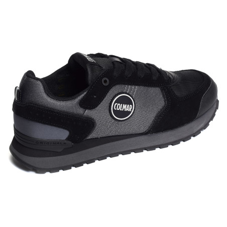 TRAVIS DARK Noir, Baskets running Colmar