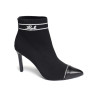 PANDARA MID KNIT Noir, Bottines Karl Lagerfeld