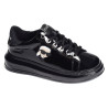 KAPRI NTF SHINE Verni Noir, Sneakers basses Karl Lagerfeld