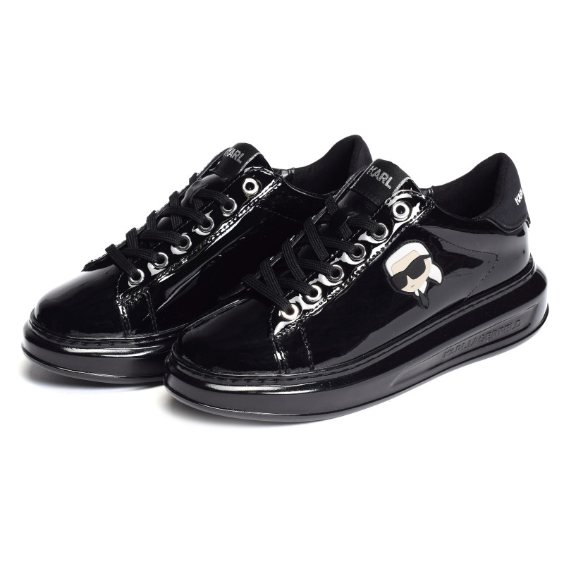 KAPRI NTF SHINE Verni Noir, Sneakers basses Karl Lagerfeld