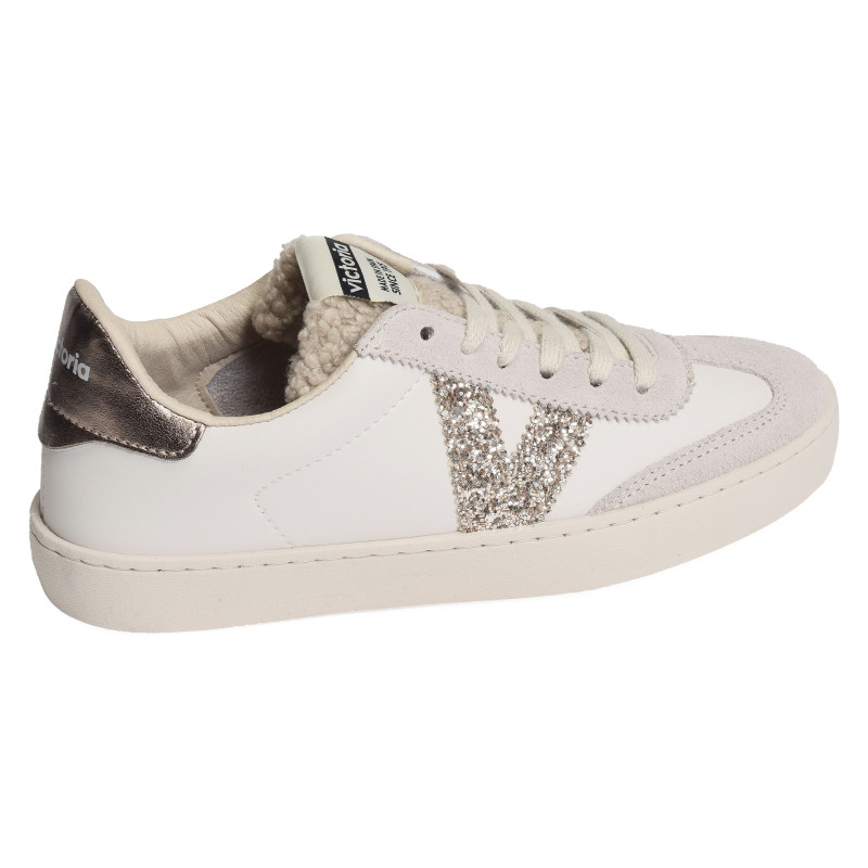 1126185 Blanc, Sneakers basses Victoria