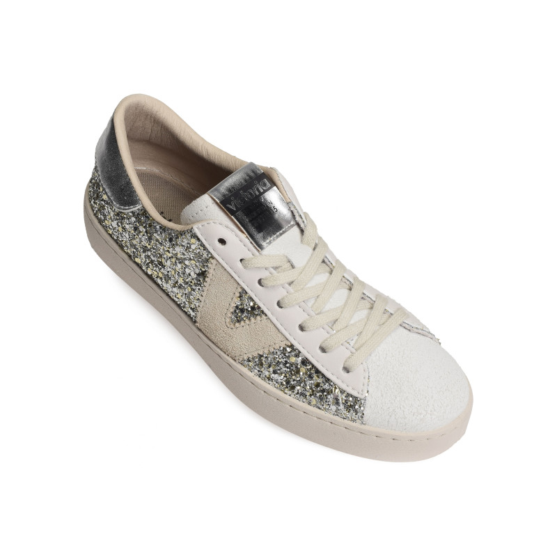 1126196 Argent, Sneakers basses Victoria