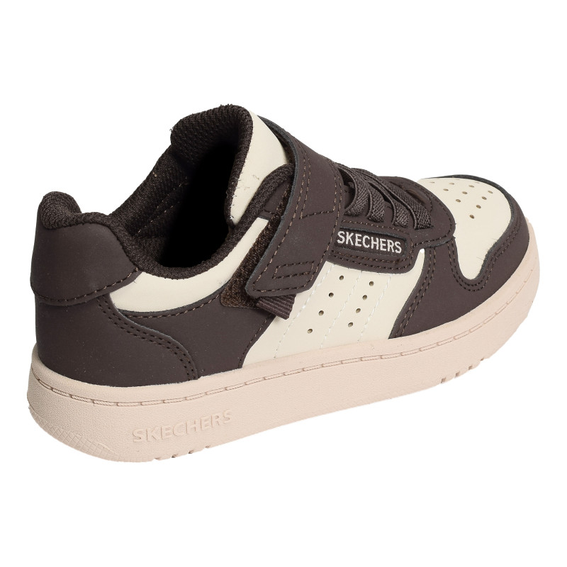 QUICK STREET Marron Blanc, Sneakers basses Skechers