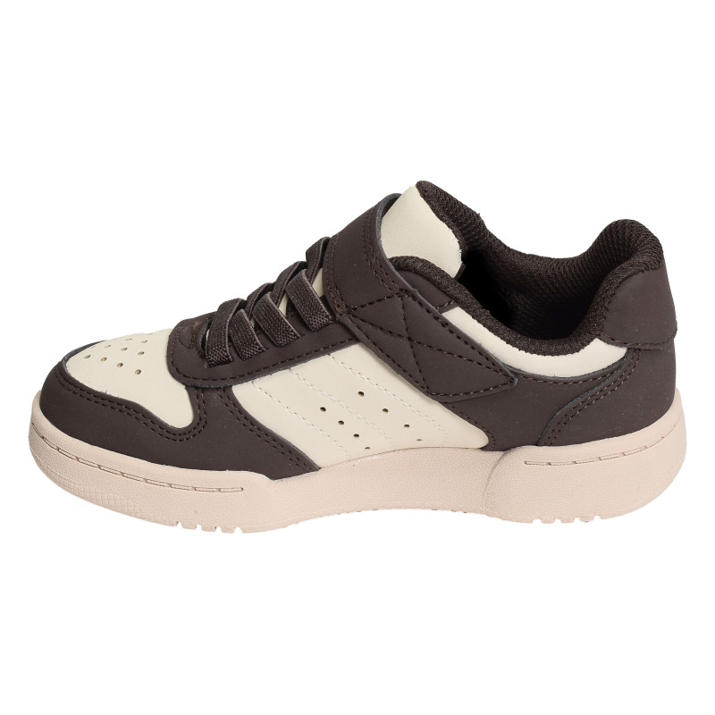 QUICK STREET Marron Blanc, Sneakers basses Skechers