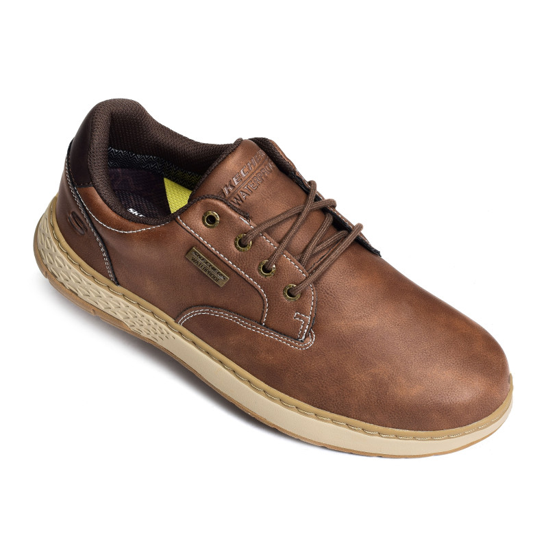 GARLAN Marron, Derbies Skechers