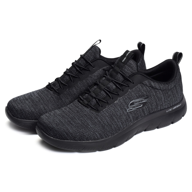 SUMMITS SORENZ Noir, Baskets running Skechers