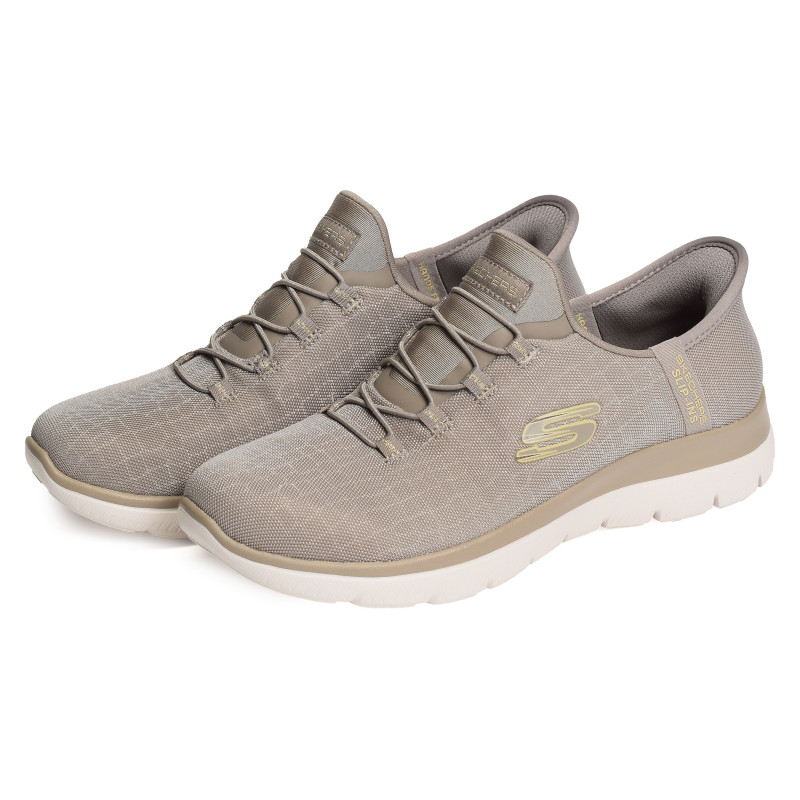 SUMMITS CLASSY NIGHT Taupe, Slip-On Skechers