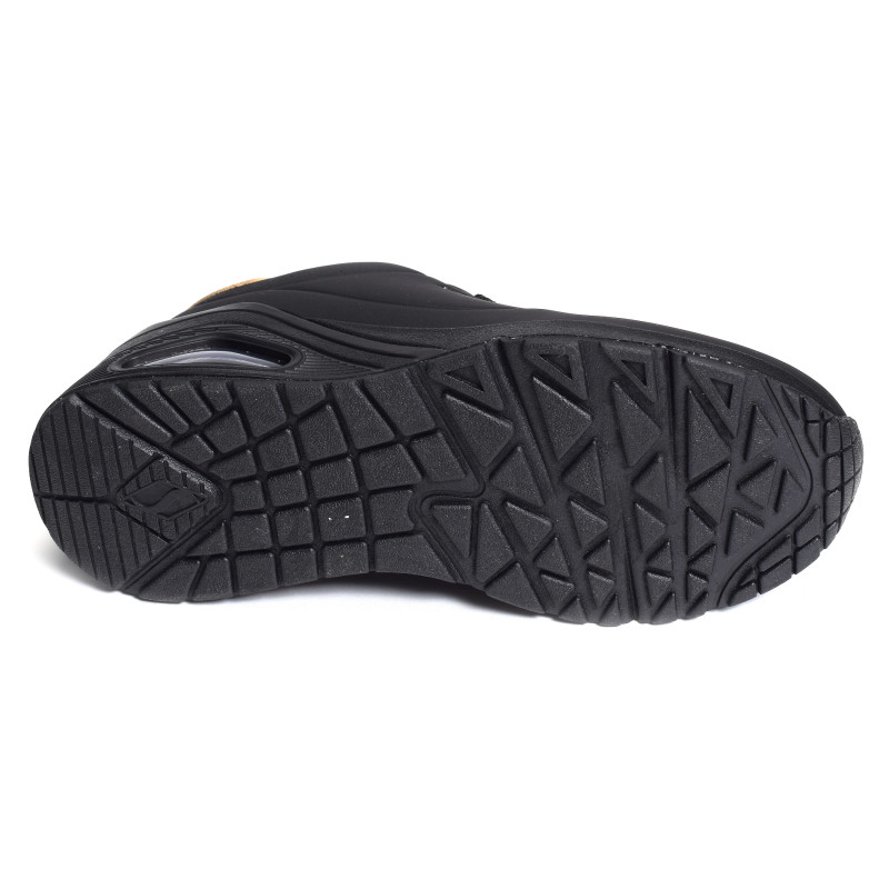 UNO WEDGE HI STEPS Noir, Baskets running Skechers