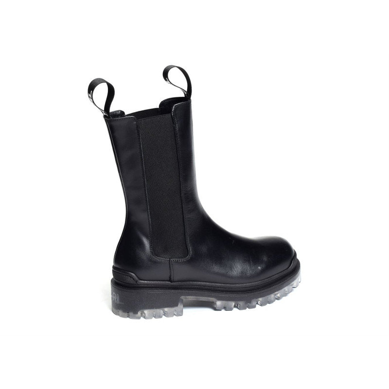 BIKER II Noir, Chelsea boots Karl Lagerfeld