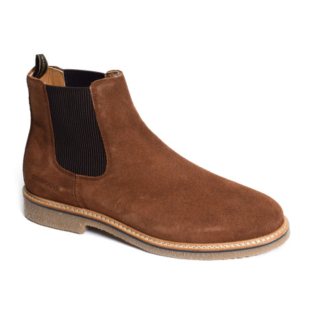 DUBLIN CHELSEA Marron, Chelsea boots Schmoove