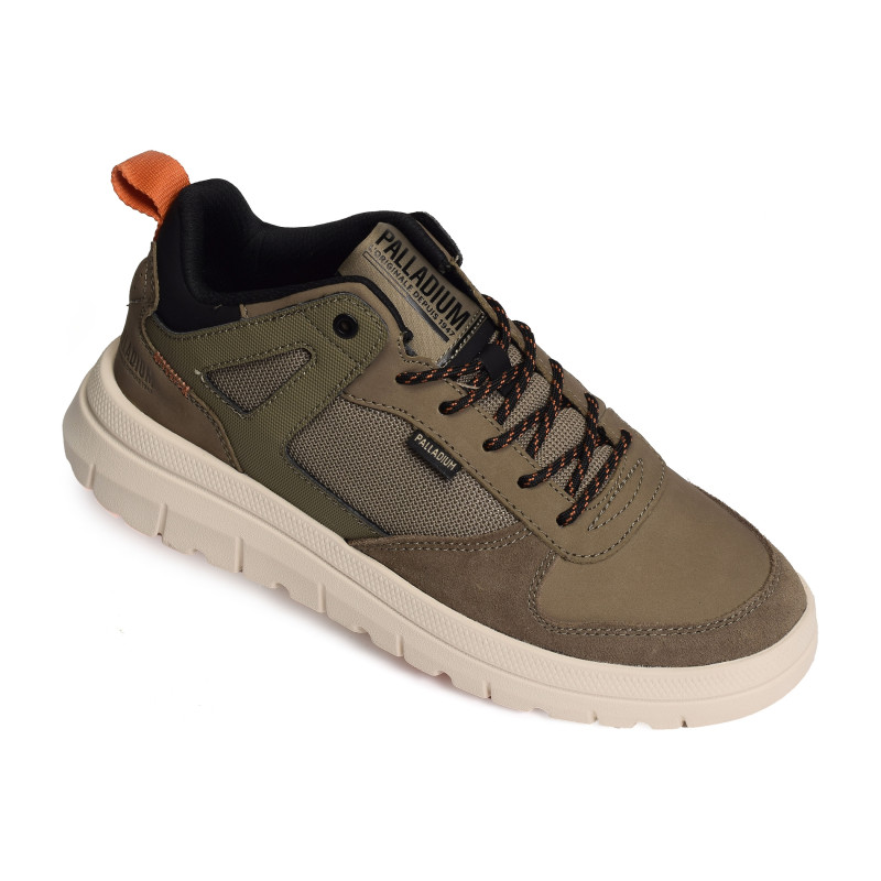 PALLAFLEX LO MIX Kaki, Sneakers basses Palladium