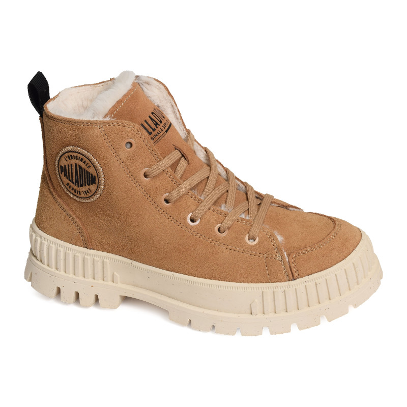 PALLASHOCK ZIP WARM Camel, Boots Palladium