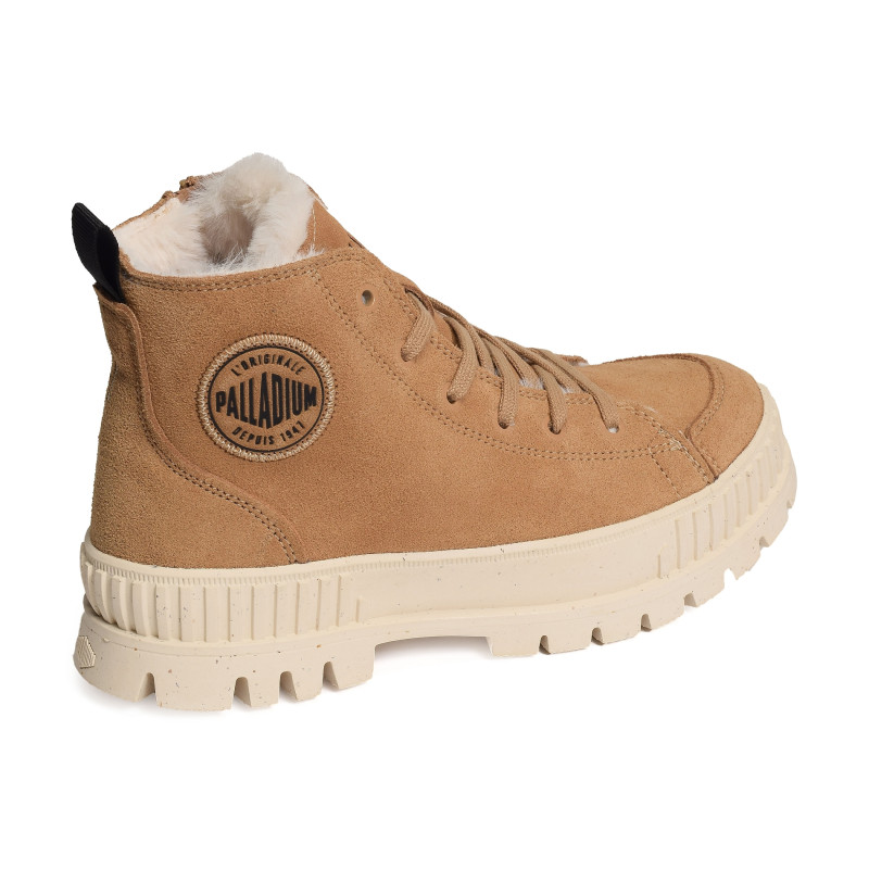 PALLASHOCK ZIP WARM Camel, Boots Palladium