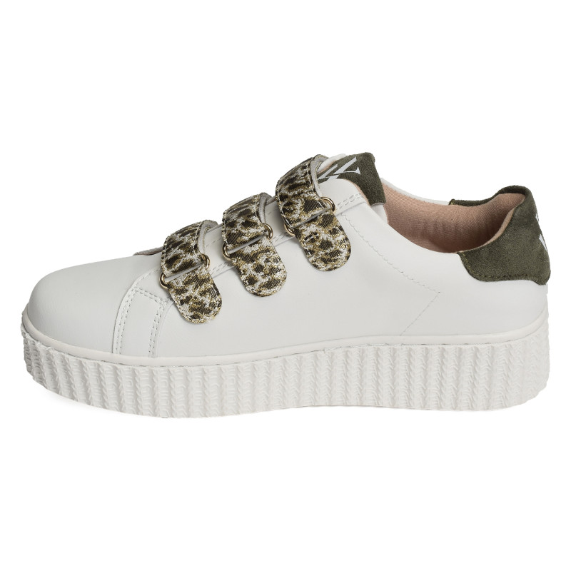 LYANNA Blanc Kaki, Sneakers basses Vanessa Wu