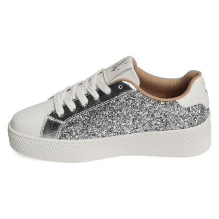 ESTELLE Blanc Argent, Sneakers basses Vanessa Wu