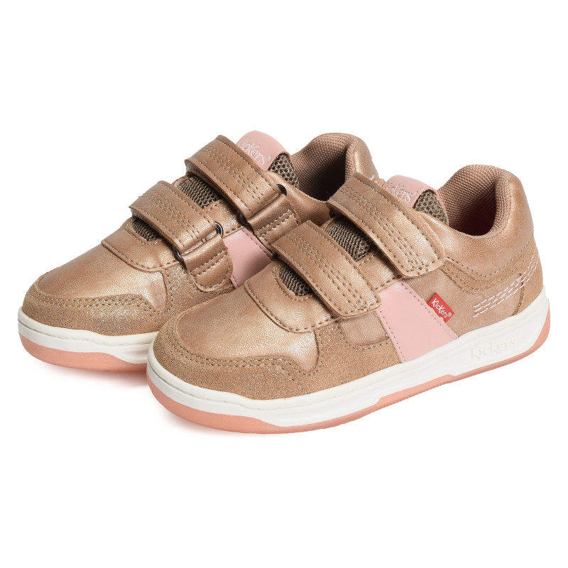 KALIDO Beige Rose, Sneakers basses Kickers