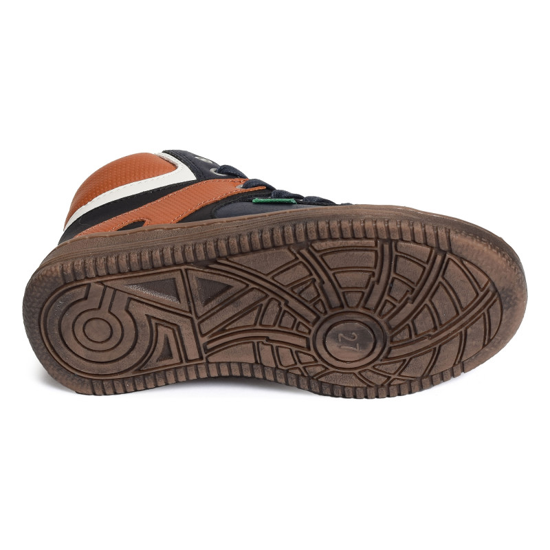 LOWELL BOY Marine Camel, Baskets montantes Kickers