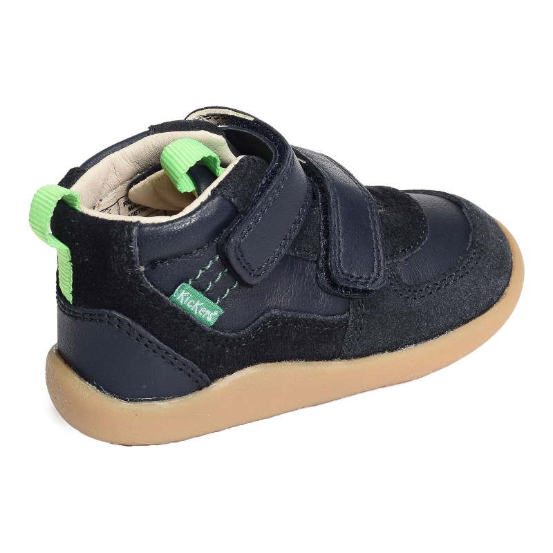 KICKFRESHO BOY Marine, Chaussures à Scratch Kickers