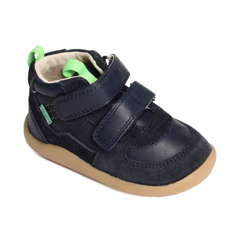 KICKFRESHO BOY Marine, Chaussures à Scratch Kickers