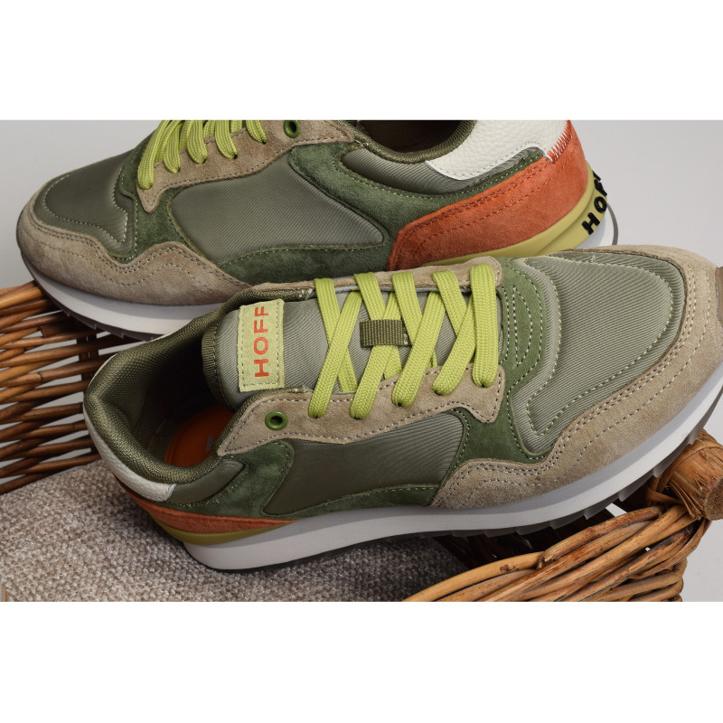 RIMINI Vert Beige, Baskets running Hoff