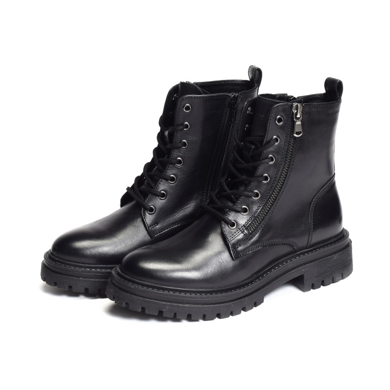 D IRIDEA F Noir, Boots Geox