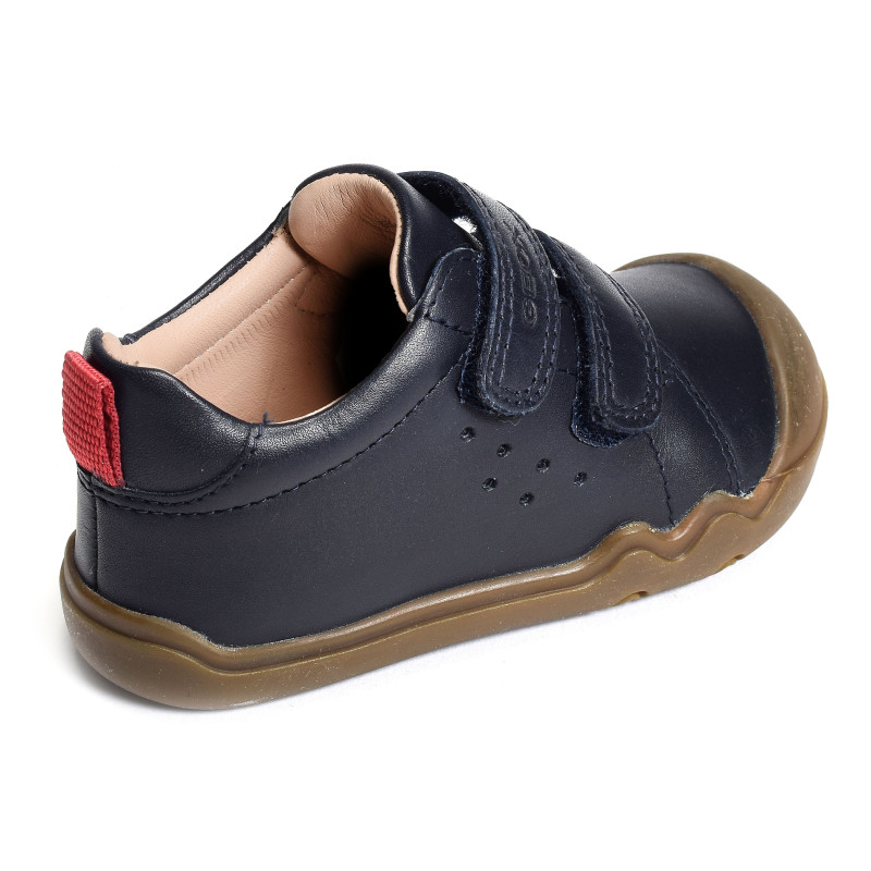 B STEPPIEUP BOY A Marine, Chaussures à Scratch Geox