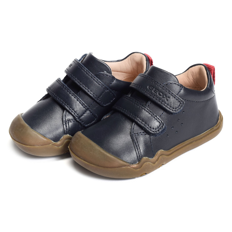 B STEPPIEUP BOY A Marine, Chaussures à Scratch Geox