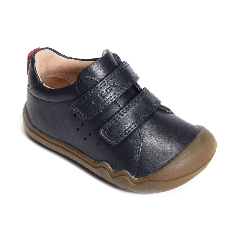 B STEPPIEUP BOY A Marine, Chaussures à Scratch Geox