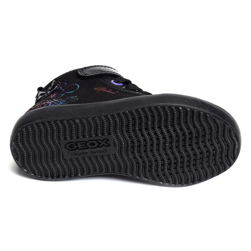 J GISLI GE Noir Violet, Baskets montantes Geox