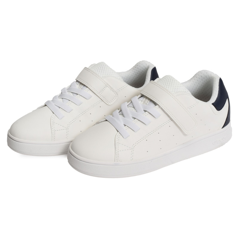 J ECLYPER A Blanc Marine, Sneakers basses Geox