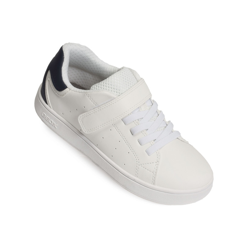 J ECLYPER A Blanc Marine, Sneakers basses Geox